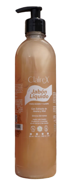 JABÓN LIQUIDO HIDRATANTE AVENA
